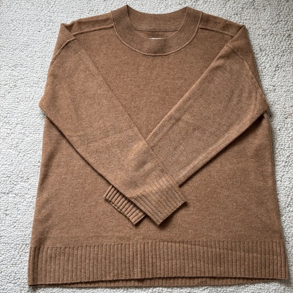 Anthropologie Pilcro Cashmere Sweater Camel Size S